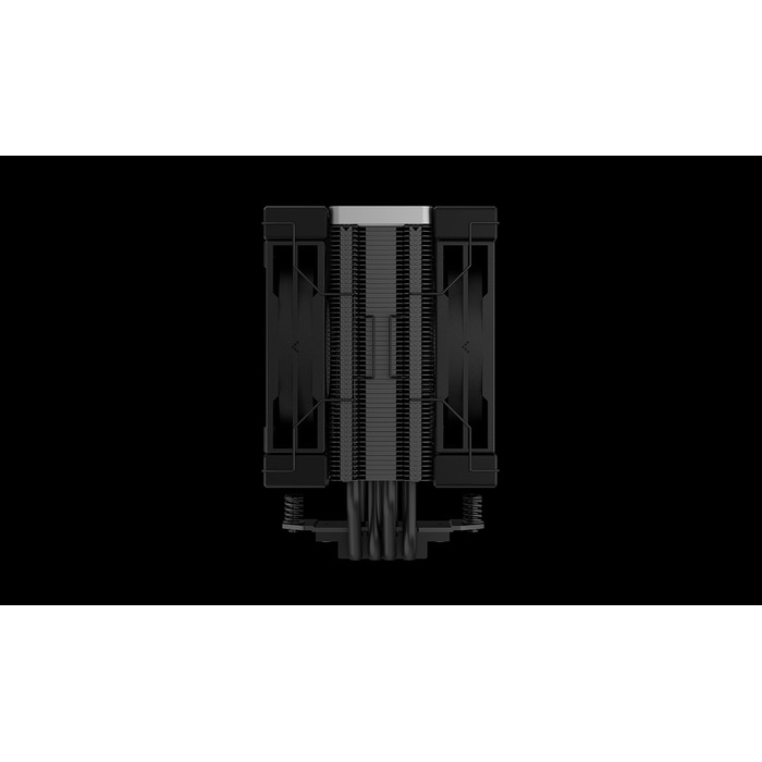 Кулер для процесора Deepcool AK400 Zero Dark Plus, активне охолодження, чорний, TDP 220 Вт