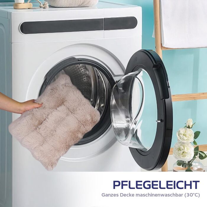 М'який килимок для собак Mora Pets: неслизький, миючий, 76 x 48 см (L-91x60.5 см), коричневий