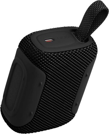 JBL GO 5: Портативна Bluetooth колонка, чорна. Водонепроникна, до 10 годин роботи, потужний бас