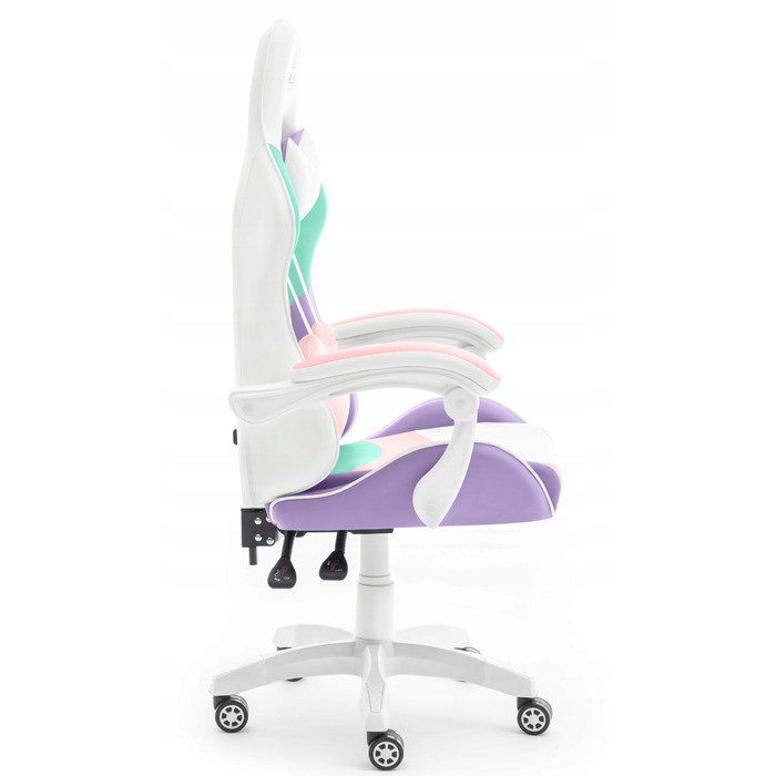 Ігрове крісло Hell's Chair Rainbow Kids 2.0: обертовий офісний стілець для дітей