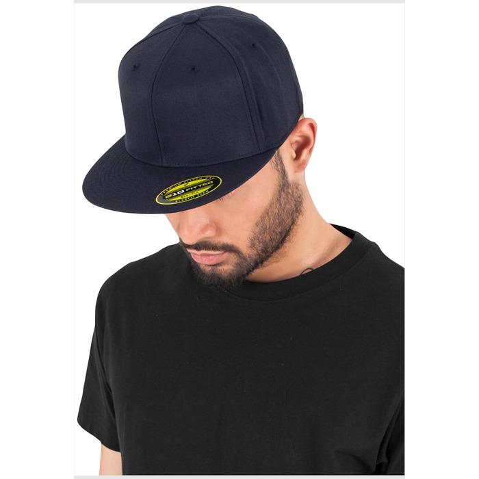 Кепка Flexfit Premium 210 Fitted Unisex (темно-синій, L-XL) - Базова модель, Casual, Streetwear