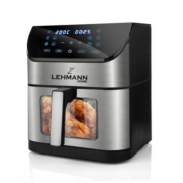 Аерофритюрниця Lehmann 8 л, 1800 Вт з вікном для перегляду