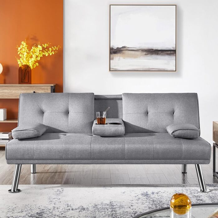 Yaheetech Folding Sleeper Sofa
