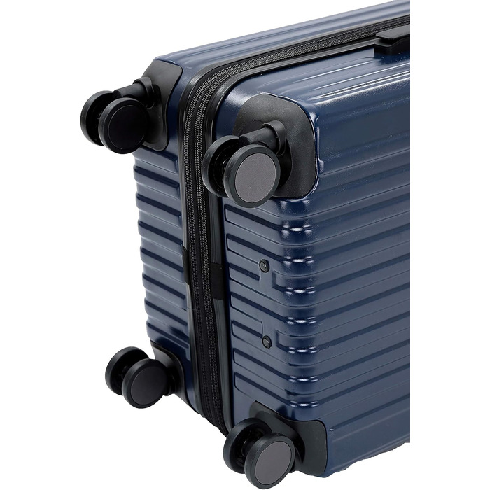 Замок для валізи TSA, набір валіз, дорожній набір, валіза з жорстким корпусом (темно-синій, великий кофр)