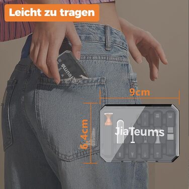 Набір інструментів для ремонту iPhone, Airpod, телефону, ноутбука: USB-C, Lightning, чорний карбон