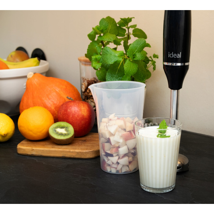 Ручний блендер IDEAL IK1002, 500 Вт, чорний