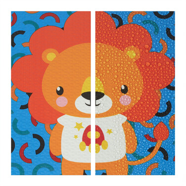 Relaxdays Animal Puzzle Mat
