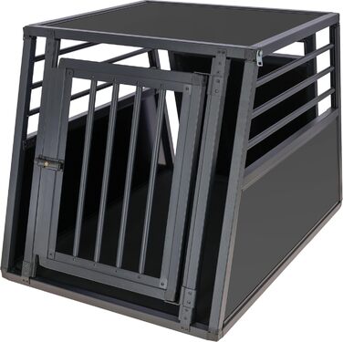 Kerbl Pet Транспортний бокс для тварин Vacation, алюмінієвий, для собак, 92x97x68 см, з антиковзким килимком