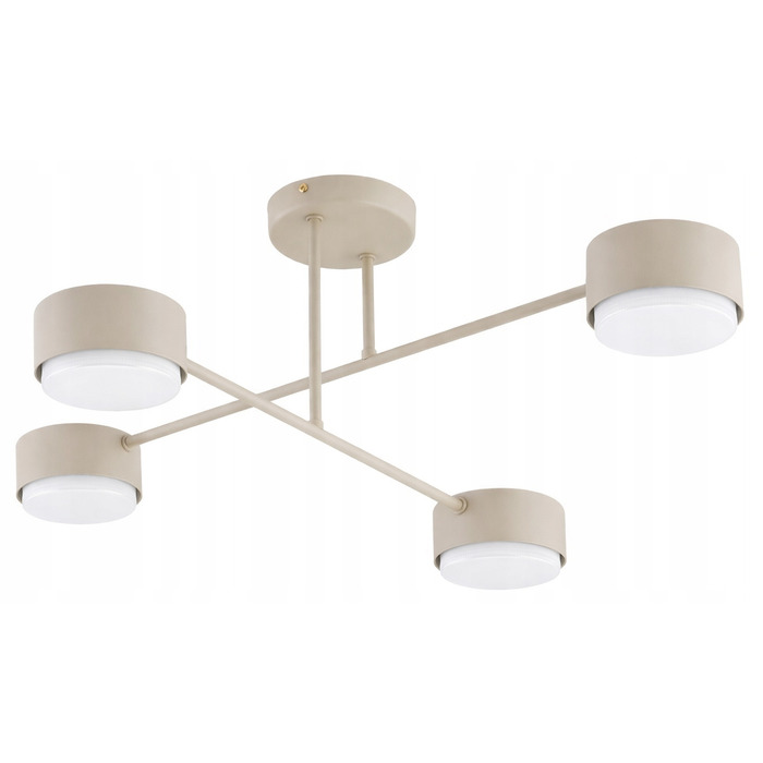 Підвісна люстра Elko-Lighting Mono Ecru 4 точки світла GX53