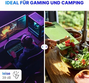 Міні-холодильник Bomann 58 л з 2 скляними полицями, регулювання температури, чорний (KB 7347, 2023)