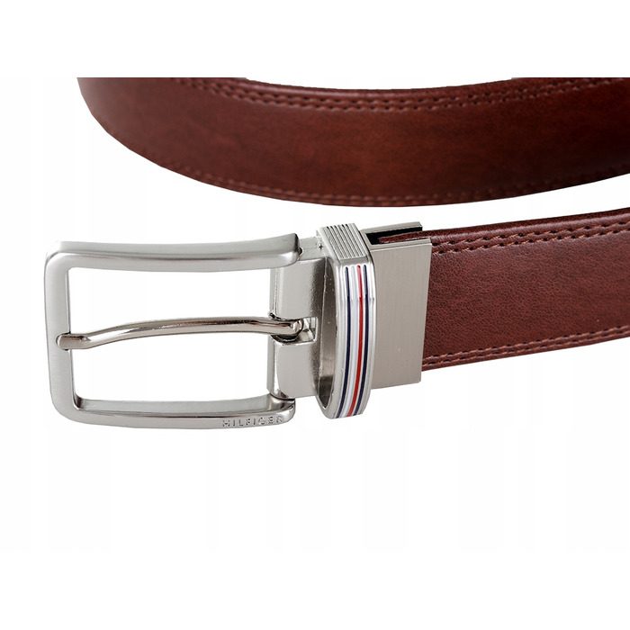 Двосторонній ремінь Tommy Hilfiger 4W1 11DI02E1BROWN 34/85 у подарунковій коробці