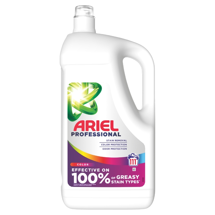 Рідкий засіб для прання Ariel Professional універсальний для кольорових речей, 4,955 л (111 прань)