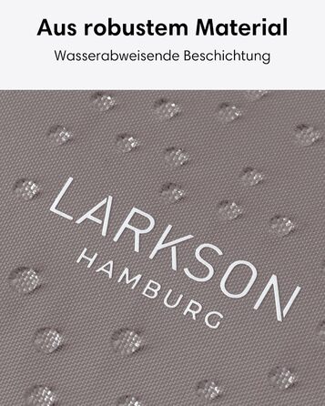 Сумка через плече LARKSON Solveig Medium бежева (Taupe) 8л – Водовідштовхувальна напівмісячна сумка Moon Bag для жінок та чоловіків