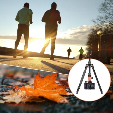 Штатив-трипод для фотографії Geekoto AT24Pro Dreamer, складаний, алюмінієвий, 3в1