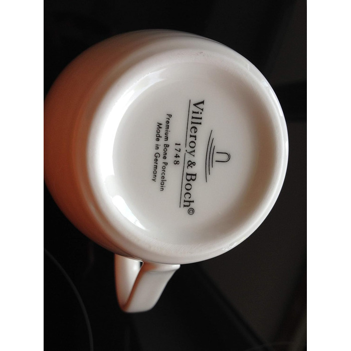 Villeroy & Boch – Royal Henkelbecher White, Dishwasher Safe, Microwave Safe, Cup, Mug, Coffee Cup, Porcelain, Coffee Cup, Hot Beverage Cup, Premium Bone Porcelain