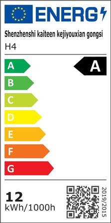 LED-лампа для столу Nuero з кріпленням, регульована, для дому та офісу, димерна, захищає очі, сучасний дизайн (4 секції)