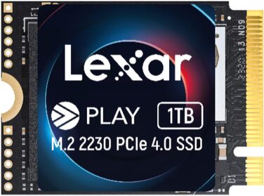 Lexar SSD 1TB M.2 2280 PCIe Gen3x4 NVMe - Внутрішній SSD накопичувач для ПК та геймерів