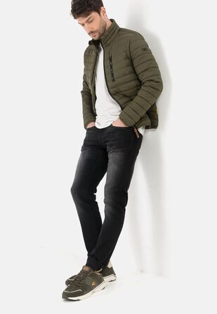 Джинси чоловічі camel active Slim Fit Raw Denim, чорний (Asphalt - 88), 40W 32L