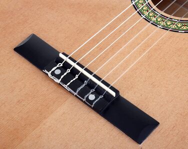 Класична гітара Cantabile AS-861 7/8 розміру, стартовий набір (для дітей 10-13 років), з сумкою, струнами, нотами, медіатором, тюнером, натуральний колір