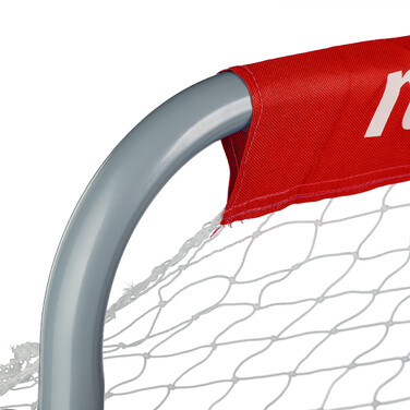 Relaxdays Football Goal Set, 2-Piece, Red