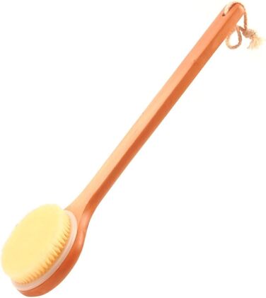 Bath brushes for women and men, back brush, bath brushes for the shower, long handle, nylon bath brushes