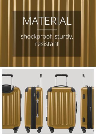 Чемодан Hauptstadtkoffer Alex TSA R2, 65 см, колір яблучно-зелений, 1 шт.