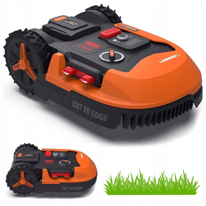 Робот-газонокосарка WORX Landroid PLUS WR147E.1 для ділянок до 1000 м² з WiFi