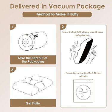 М'яке ліжко для собак EHEYCIGA, 60x45 см, рожеве. Зручне, миється, з антиковзаючою основою. Ідеальне для маленьких собак.