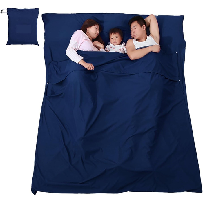 GIJMZY Sleeping Bag Liner Lightweight Sleeping Bag Liner Sleeping Bag Outdoor Camping Hotel Travel Sheet