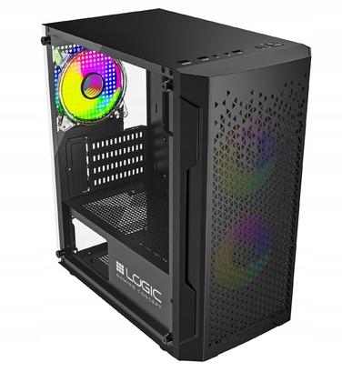 Корпус для комп'ютера Logic Concept Aramis AGRB Mini Tower, чорний