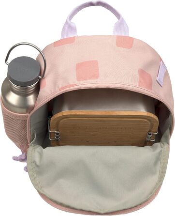 Дитячий рюкзак LÄSSIG з нагрудним ремінцем: ідеальний для садочка (6,5L, від 3 років, рожевий)