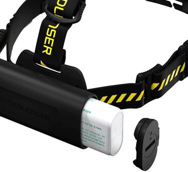 Налобний ліхтар Ledlenser H15R Work, 2500 люмен, IP67, акумуляторний, LED, з фокусуванням, магнітна зарядка, для каски, високий CRI