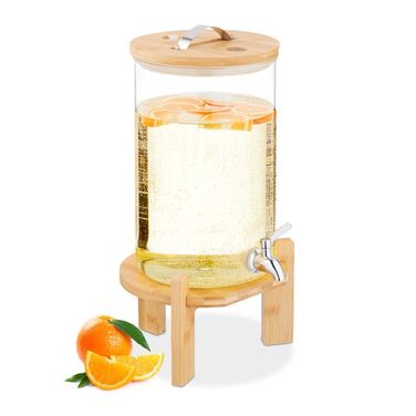 Relaxdays Beverage Dispenser for Cold & Hot Drinks