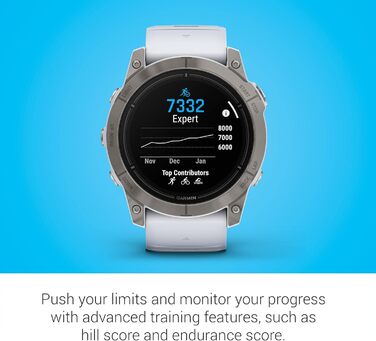 Годинник Garmin epix Pro (Gen 2) Sapphire Edition 51 мм: високопродуктивний смарт-годинник з інтегрованою ліхтариком та технологіями для тренувань