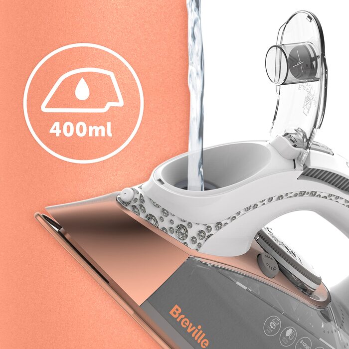 Парова праска Breville DiamondXpress 2800 Вт з керамічною підошвою