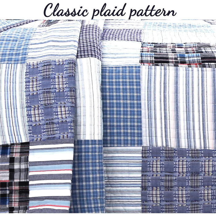 Комплект постільної білизни Cozy Line Home Fashions Moorea Wende, 3-частини (Деним, Twin)