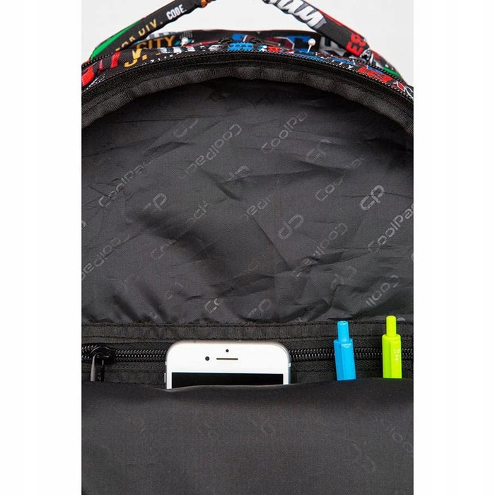 Багатофункціональний шкільний рюкзак CoolPack, багатоколірний, 21 л