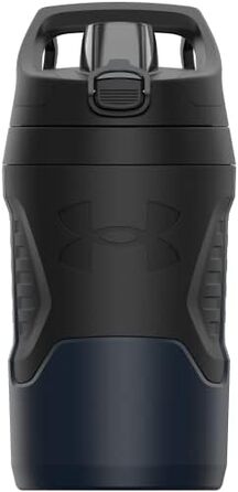 Пляшка спортивна термос Under Armour з ручкою, 907.2 г, Breeze Blue/Black - для бейсболу, футболу та інших видів спорту, герметична