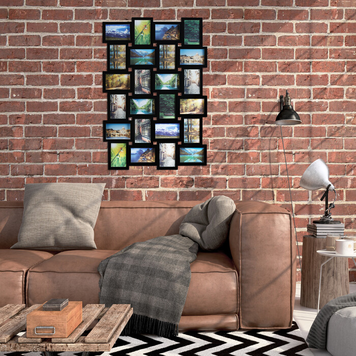 Relaxdays Photo Frame for 24 Photos