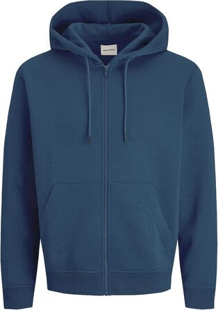 Куртка Jack & Jones Plus Size з капюшоном, великі розміри (6XL), колір: Insignia Blue