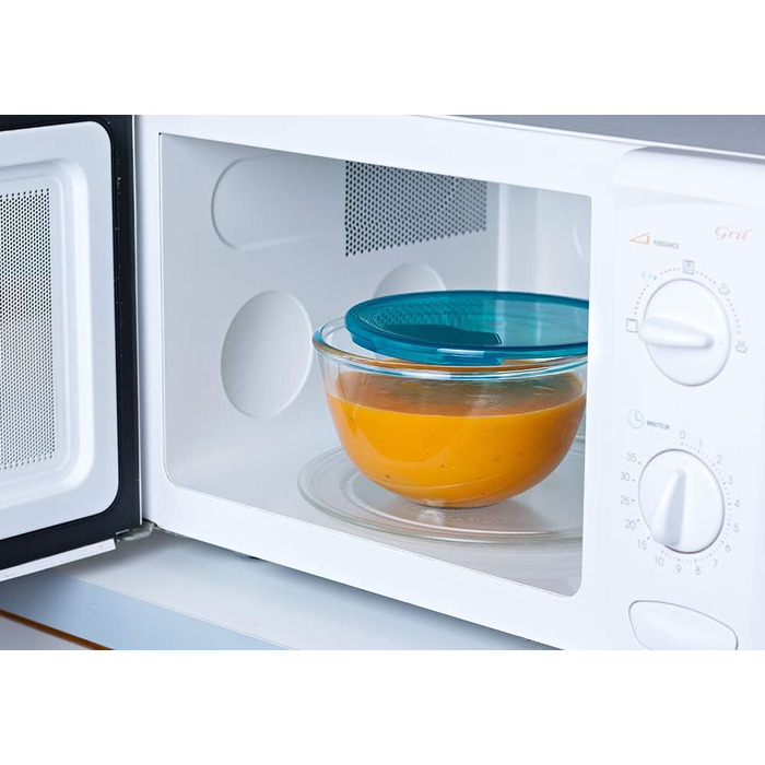 Pyrex® Prep & Store Glass Bowls with Lids, durable, 0.5 l, 1 l, 2 l, BPA-free, set of 3