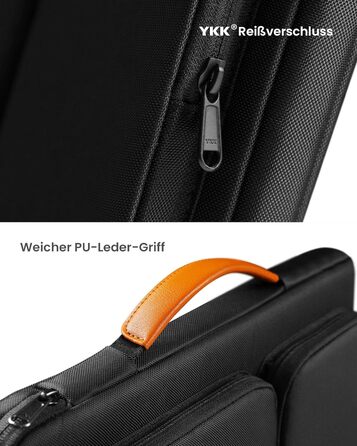 tomtoc 360° Laptop Bag Sleeve for New 16-inch MacBook Pro M4/M3/M2/M1 Pro/Max (2024-2019) A3403 A3186 A2991 A2780 A2485 A2141, Laptop Bag Laptop Sleeve Fits ASUS Vivobook 15/16, Dell Inspiron 15