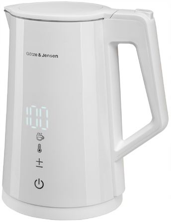 Електричний чайник Götze & Jensen KT955W, 3000 Вт, 1,5 л, білий