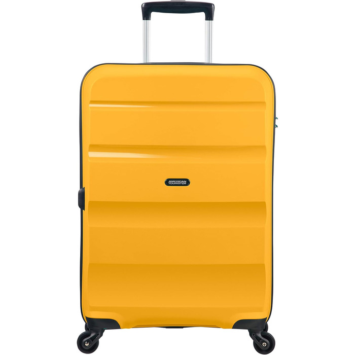 Чемодан American Tourister Bon Air Spinner S, 55 см, 31.5 л, червоний (світло-жовтий, M (66 см-57.5 л))