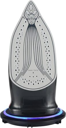 Бездротовий парогенератор SENYA Simple Move V2 - 2400 Вт, 35 г/хв, керамічна підошва, вертикальне прасування, червоний