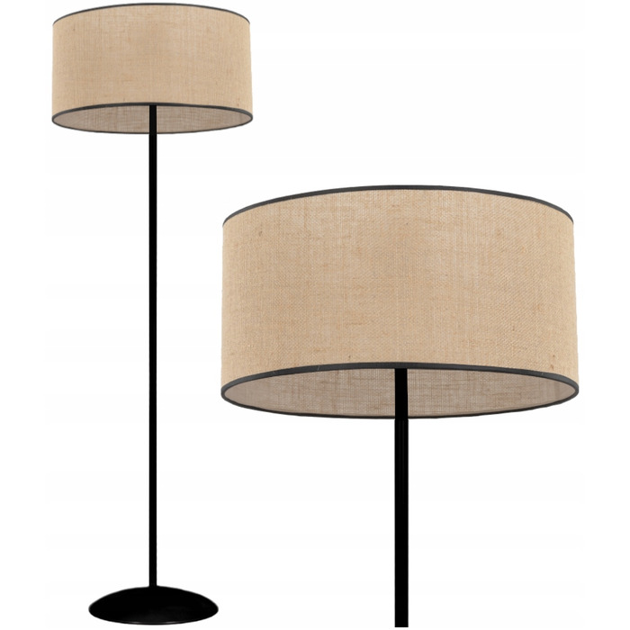 Підлогова лампа Juta E27 60 Вт, бежева