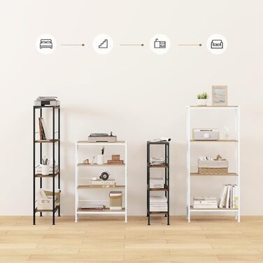 WOLTU 4-Tier Corner Shelf