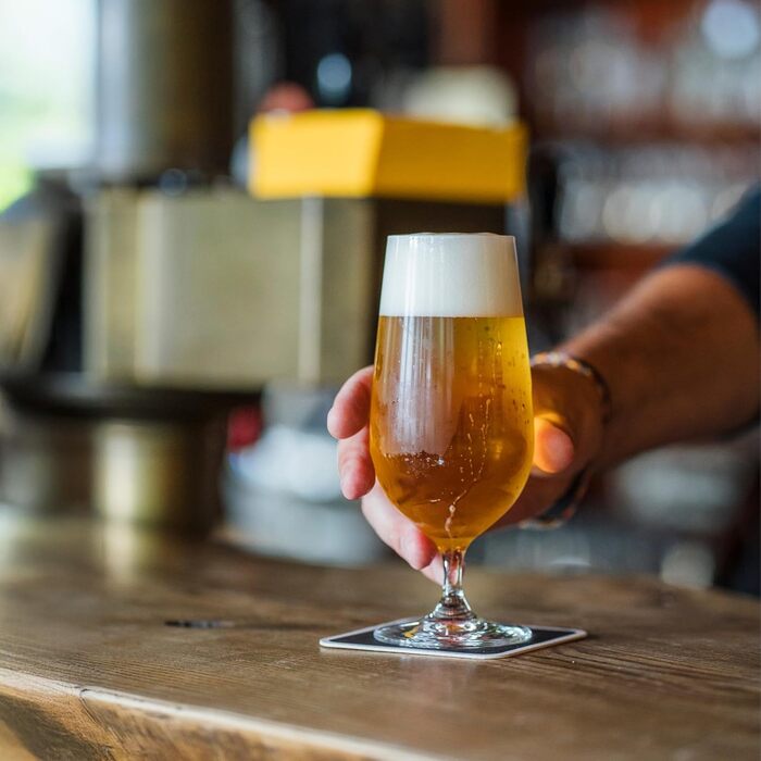 Набір келихів для пива Stölzle Lausitz Grand Cuvée 6 шт, 390 мл – Кришталеві келихи для Pilsner та іншого пива, Німеччина