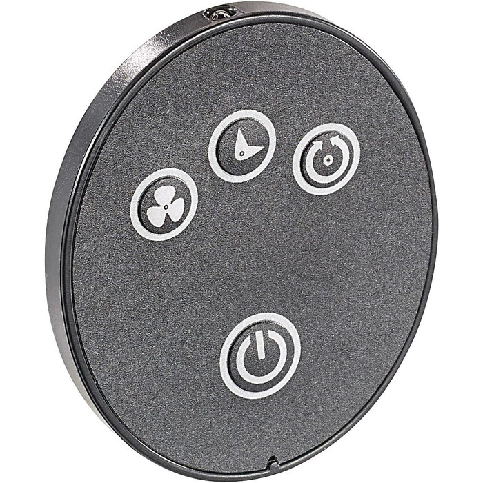 Турбовентилятор Sichler для дому: потужний вентилятор-колона з дистанційним керуванням, осциляція 90°, 55 Вт