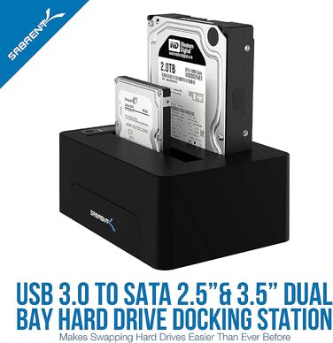 Док-станція Sabrent 4 Bay для 2.5